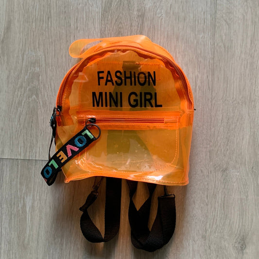 Orange mini bag