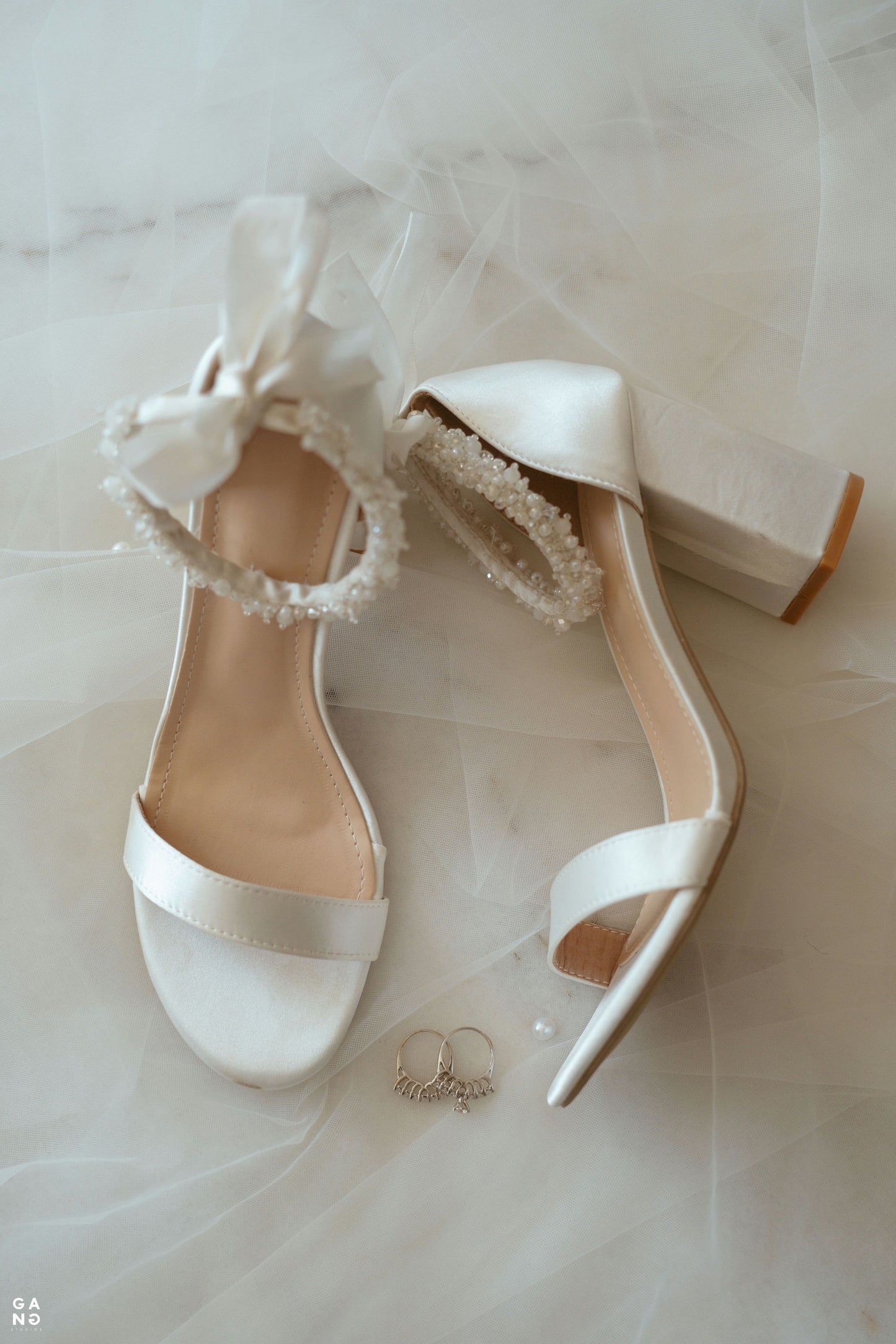 Bridal wedding heels-Off-white-38/39