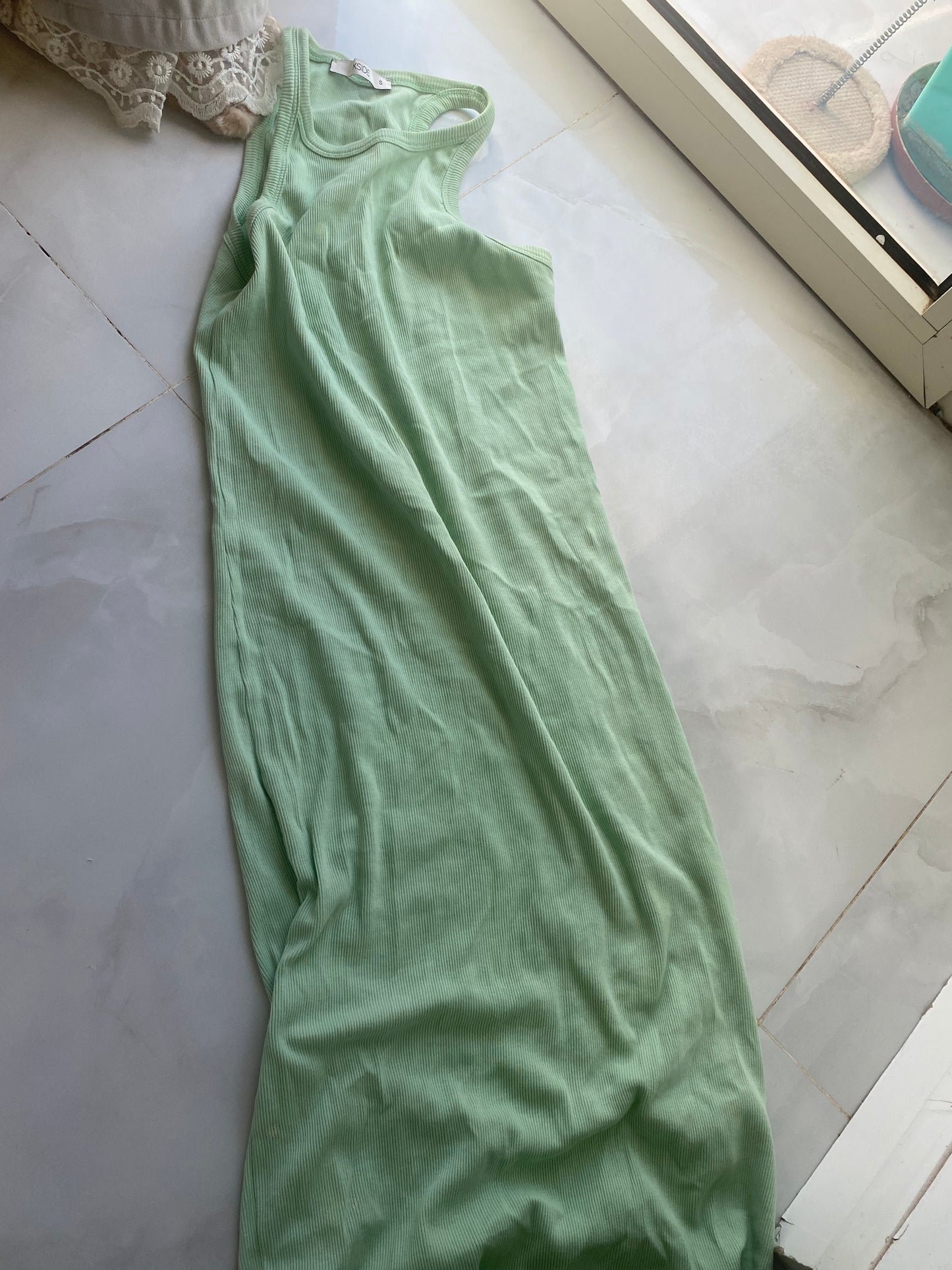 Dress-Mint green-S