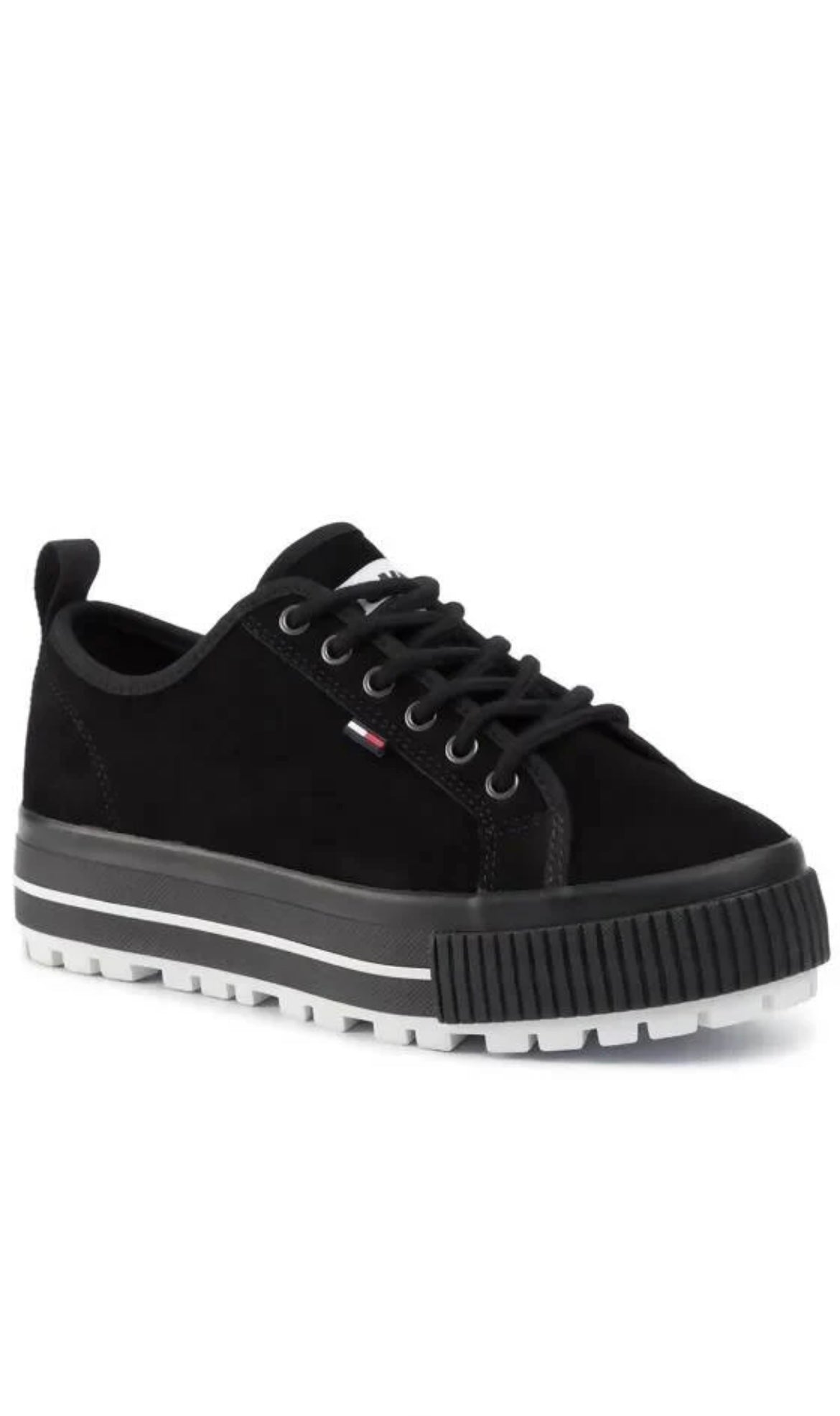 Tommy Jeans Sneakers Shoes Size: 38/39-Black