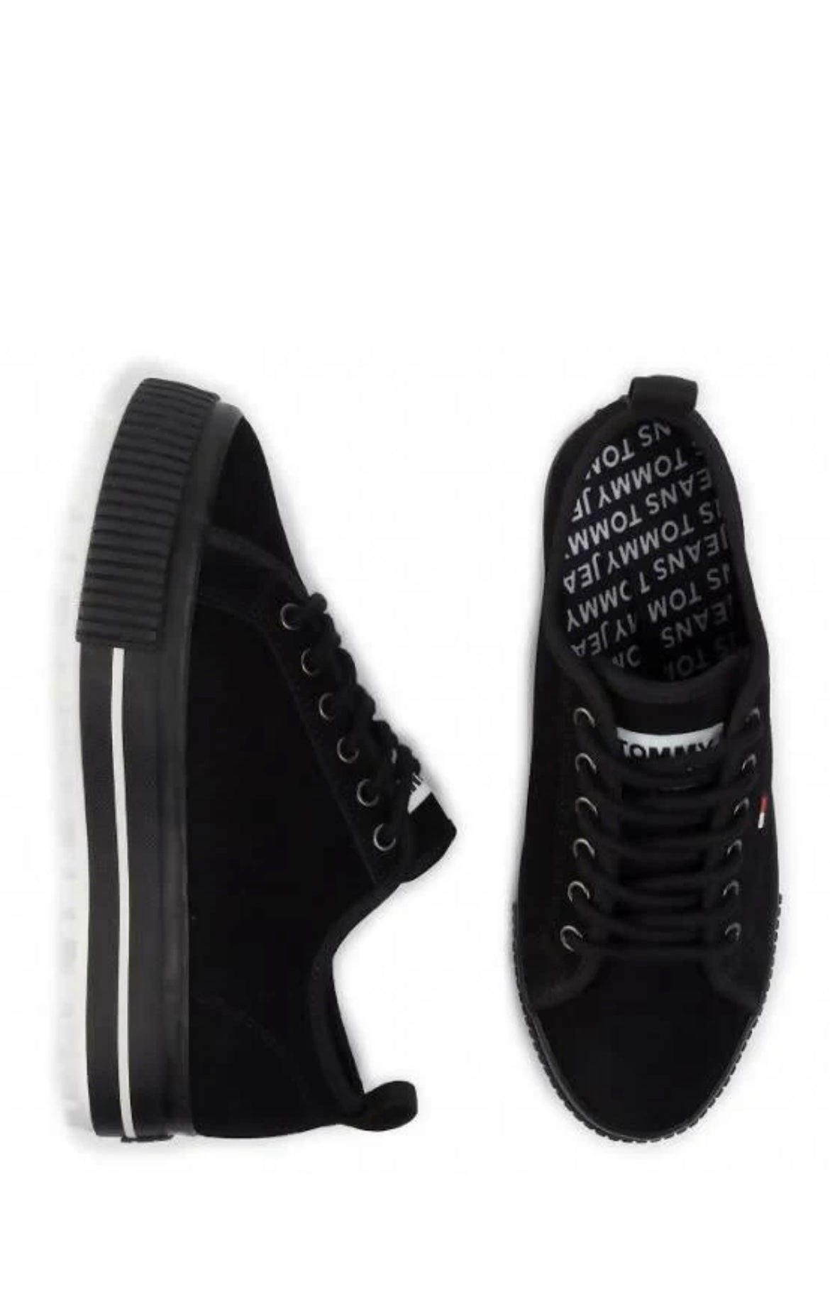 Tommy Jeans Sneakers Shoes Size: 38/39-Black