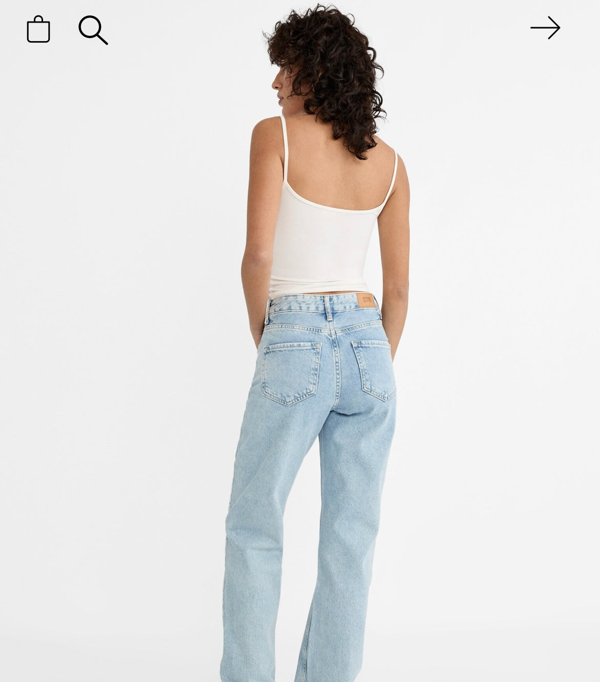 Straight Jeans-light blue-36/Small