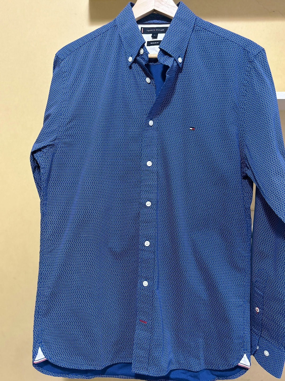 Shirt/Chemise-Blue-Regular Fit-S