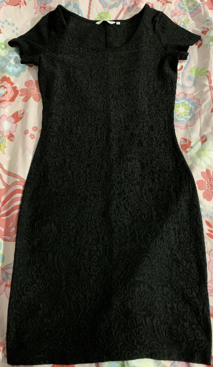 Black dress from Kuwait-Black -Xs/s