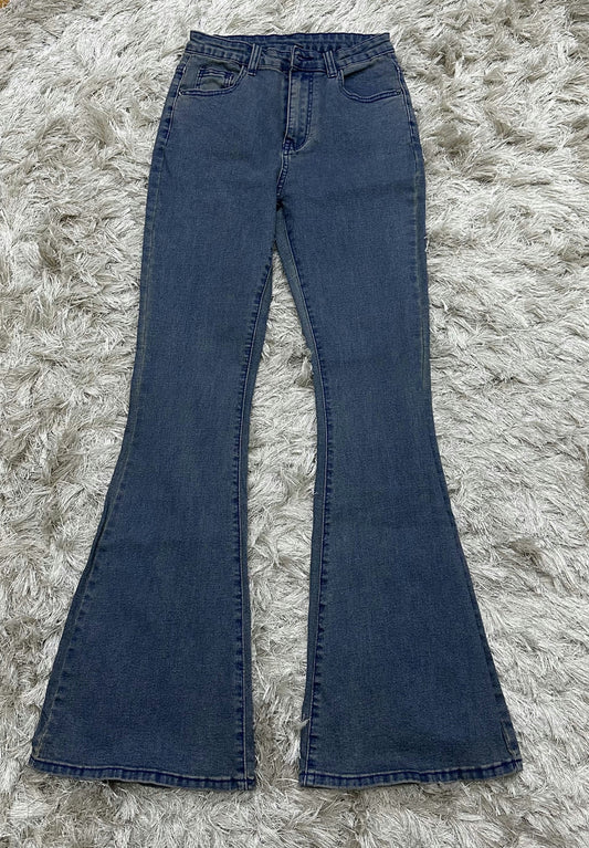 Flare jeans-Dusty blue-36EU(S)