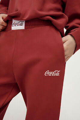 Sweatpants-Red-S