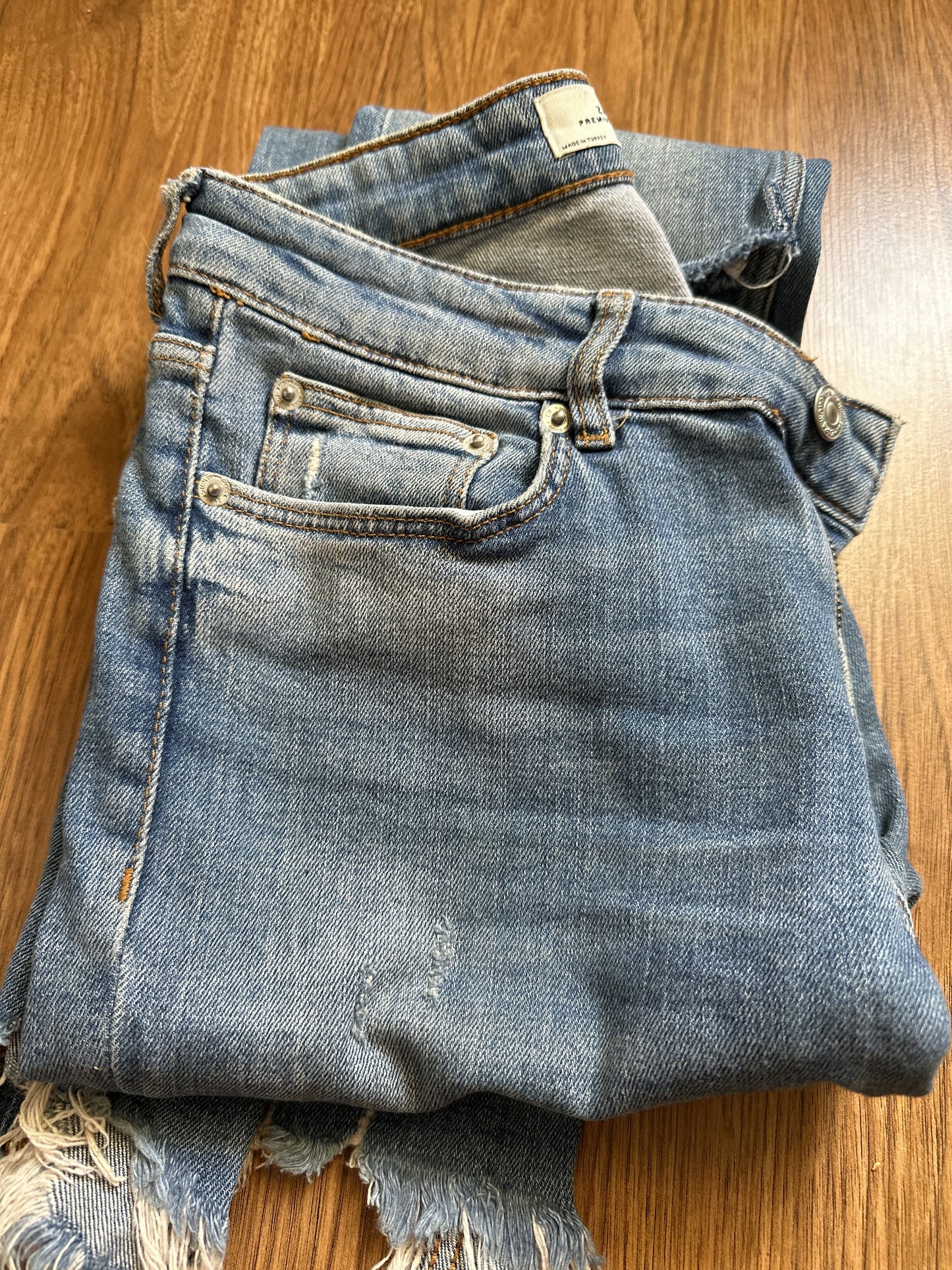 Jeans-Light washed denim-34