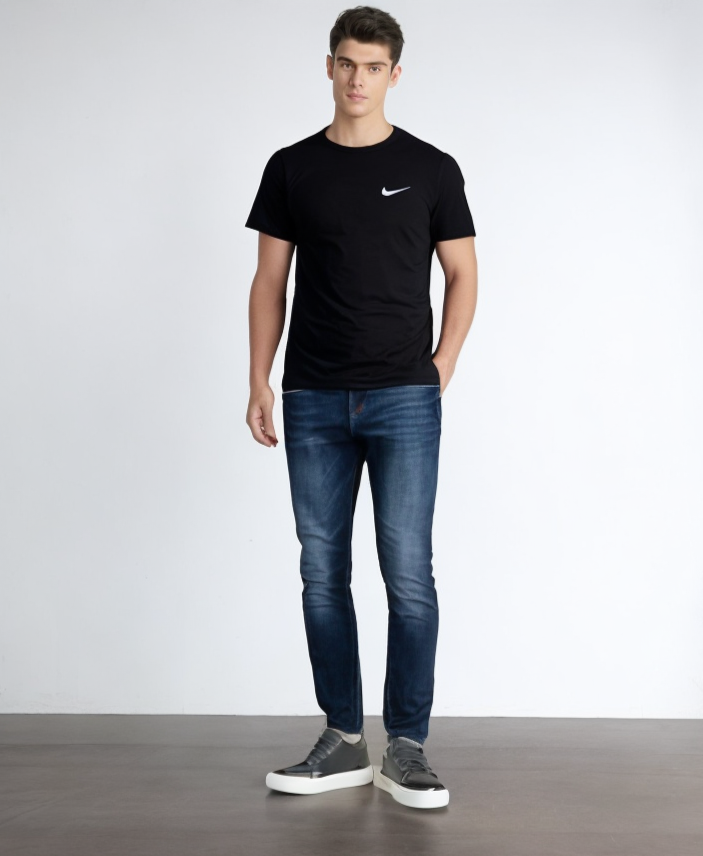 Sport T-shirt-Black-Medium