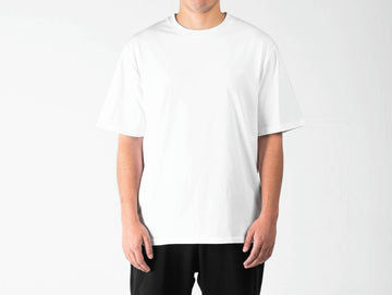 LOOSE T-SHIRT 1.0 UNISEX-White-L