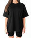 LOOSE T-SHIRT 1.0 UNISEX-Black-L