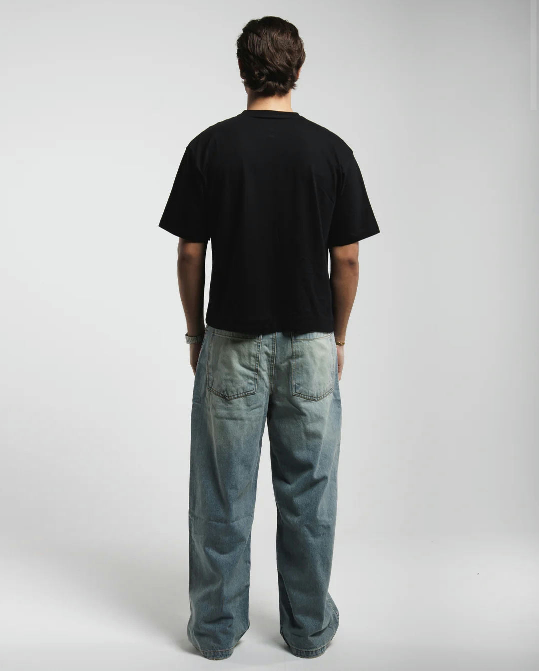 Baggy jeans faded vintage-34